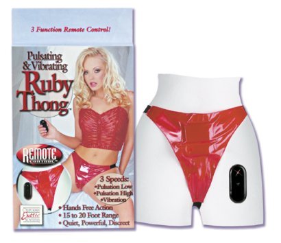 Pulsating & Vib Ruby Thong