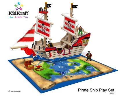 KidKraft Pirate Activity Play Set