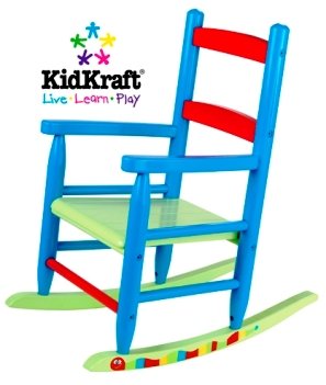 KidKraft Red Caterpillar Rocking Chair