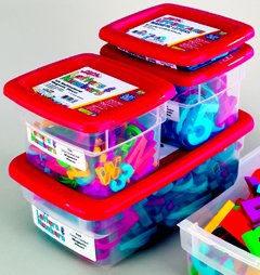 Alphamagnets Jumbo Uppercase 42 Pcs Multicolored Alphabet