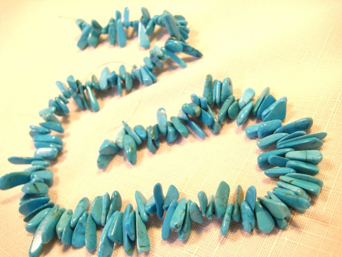 Turquoise Loose Beads 16"