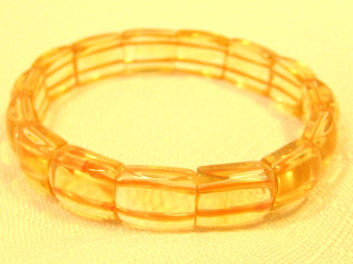 Gold crystal bracelet #2450