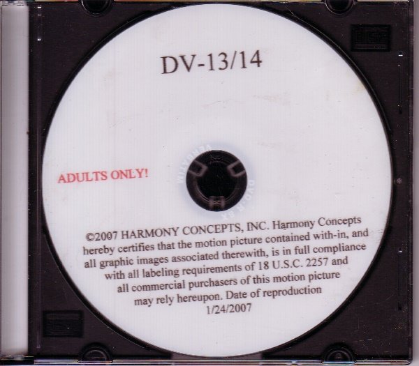 Harmony Concepts Bryan Davis DV-13/14 DVD