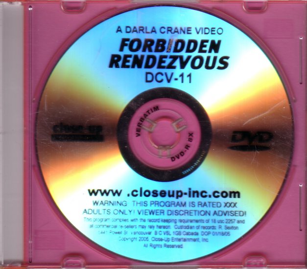 Closeup Concepts Darla Crane FORBIDDEN RENDEZVOUS DVD