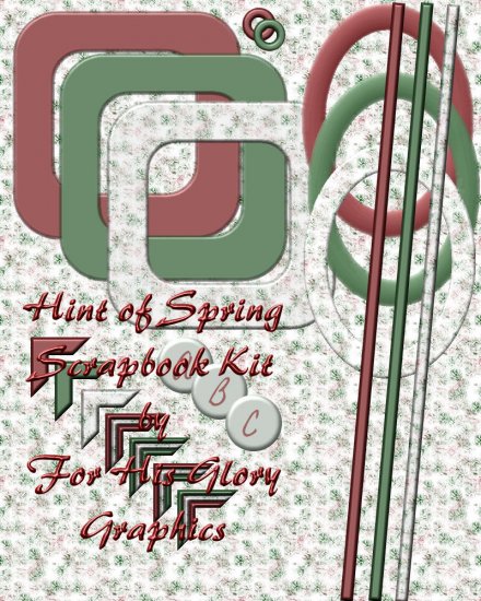 Hint of Spring Scrap Kit