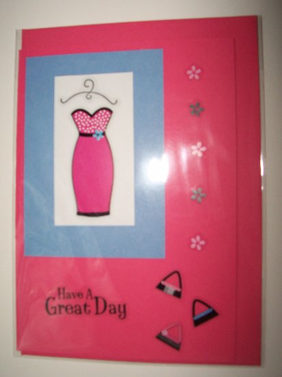Dress up greeting card