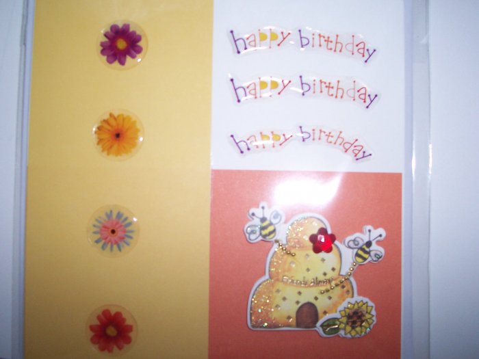 Bee Birthday Card