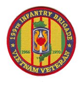 199th Infantry Brigade Vietnam Veteran Patch 1965-1970