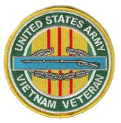 CIB Vietnam Veteran Patch Ribbon Colors