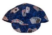Blue Poker Welder Biker hat, your size