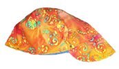 Psychodelic Swirls Welder Biker hat, your size