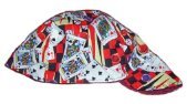 Red Gambler Welder Biker hat, your size
