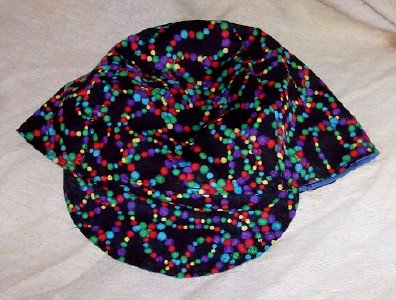 Black Dots Welder Biker hat, your size