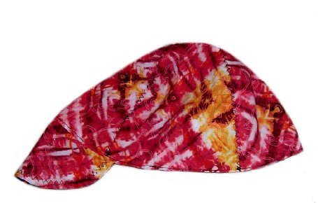 Red Tie Dye Welder Biker hat, your size