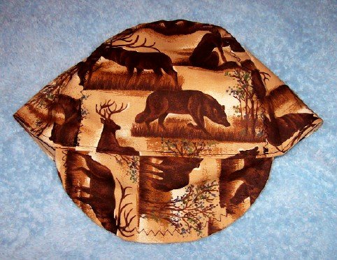 Deer Wolf & Bear Welder Biker hat, your size