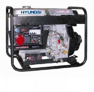 Hyundai; DHY6000LE; Diesel Open Generator; 5,000 w Cont. Output; 5,300 w Max. Output