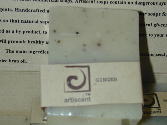Hand Crafted Soap Ginger