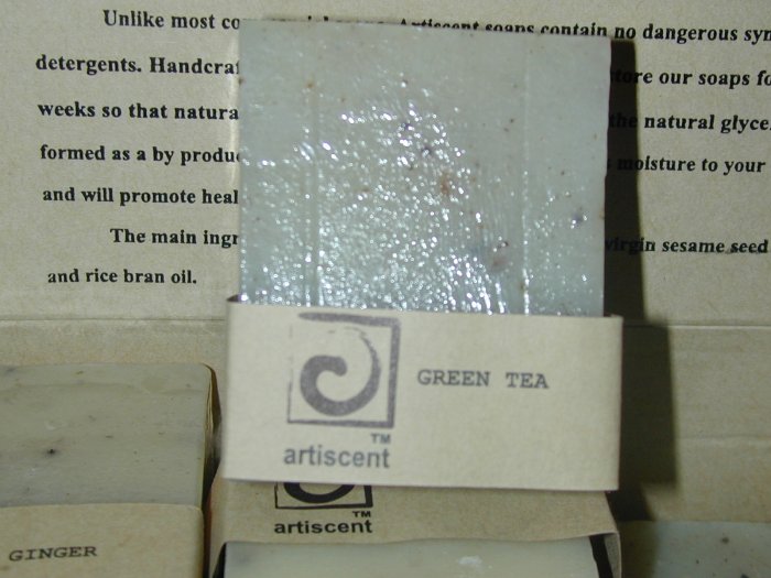 Hand Crafted Soap Green Tea