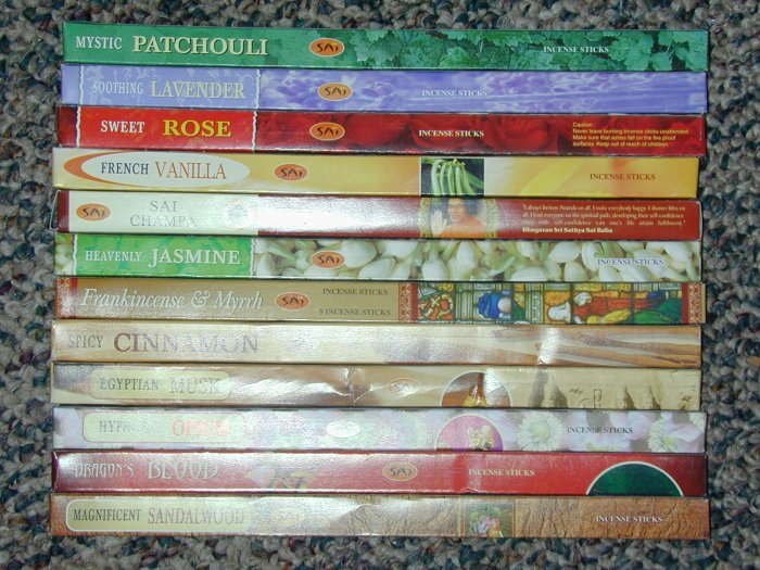 12 Pack of Sai Incense