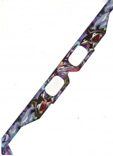 FireWorks Glasses -- Dolphins *