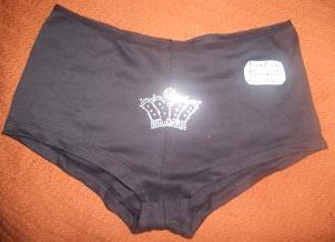 Queen Divine Boy Shorts Size Medium