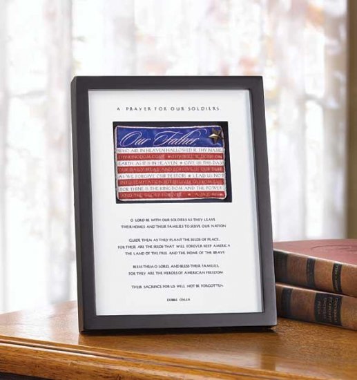 SOLDIER`S PRAYER SHADOWBOX