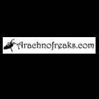 Arachnofreaks.com white vinyl sticker