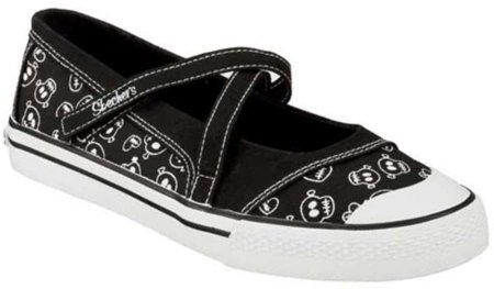 SKECHERS sketchers Kanz Summertide SKULLS mary janes 10