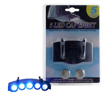 5 LED Cap Light