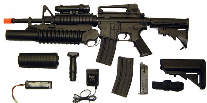 M4 Rifle w\ Grenade Launcher