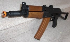 Dboys Full Metal AK74U (w\ Wood)