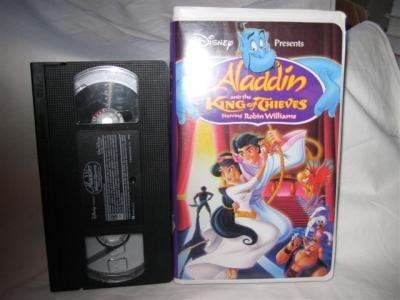 Walt Disney's Aladdin And The King Of Thieves VHS Tape