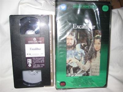 Excalibur VHSMovie Tape