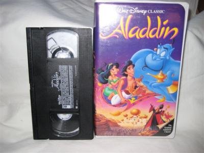 Walt Disney's Aladdin VHS Tape movie