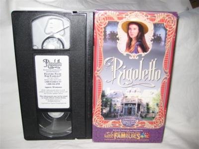 Rigoletto VHS Tape Movie Family