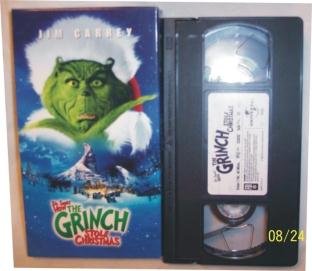 Dr. Seuss How The Grinch Stole Christmas VHS Carrey