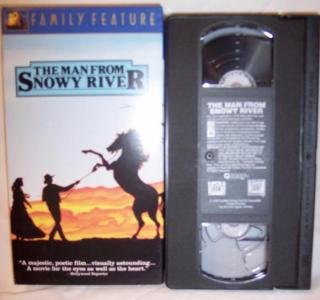 The Man From Snowy River VHS Tape Western Romance