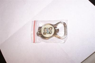 Miller Lite Beer Sturgis 2006 keychain bottle opener