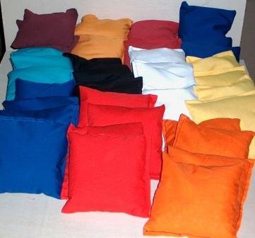 Corn filled bags