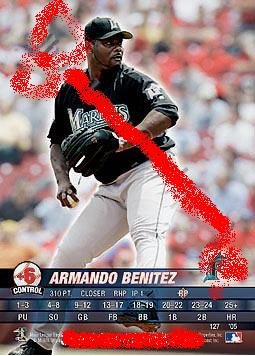 Armando Benitez 2005 base set