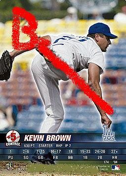 Kevin Brown 2004 base set.