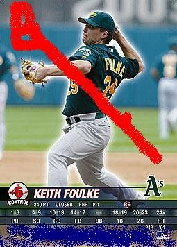 Keith Foulke 2004 base set.
