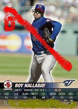 Roy Hallady 2004 base set