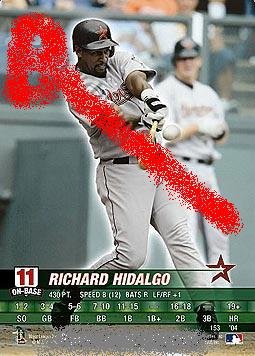 Richard Hildago 2004 base set