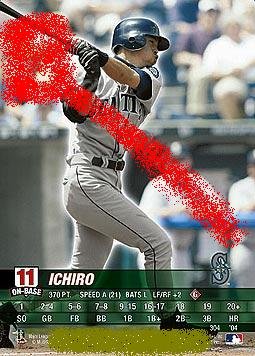 Ichiro 2004 base set
