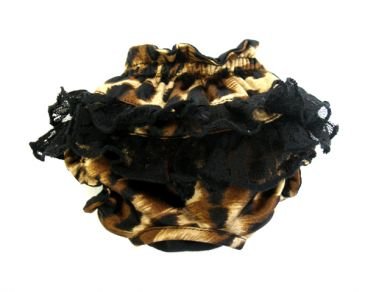 Leopard and Lace Dog Panties Small