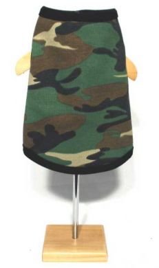 Camouflage Tank Top XLarge Dog Shirt