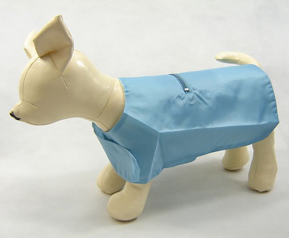 Blue Dog Raincoat small
