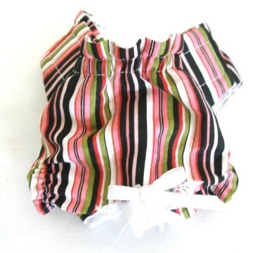 Good & Plenty Stripe Puppy Panties Dog Panties Large