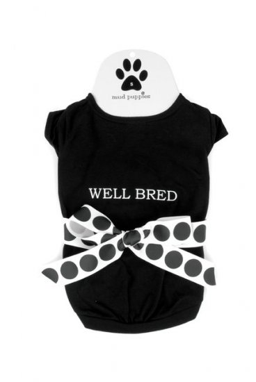 Well Bred Dog T Shirt by Mud Pie Small